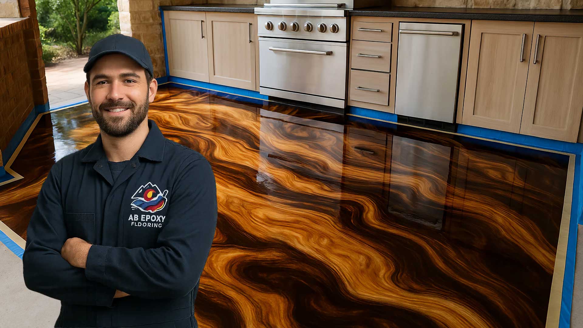 kitchen epoxy flooring colorado
